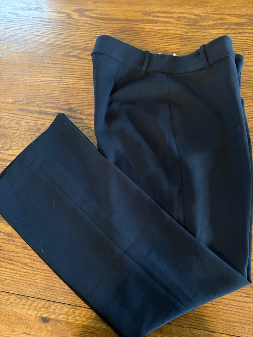 Wilfred Black Straight-Leg Tailored Trousers